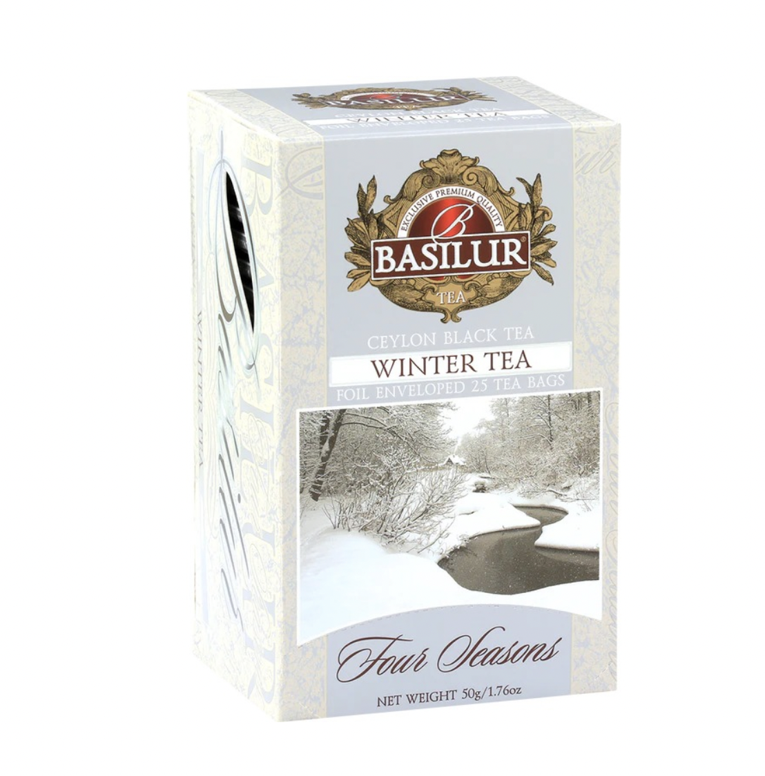 Té Winter 4 Seasons Black Premium 25 Bolsitas Basilur