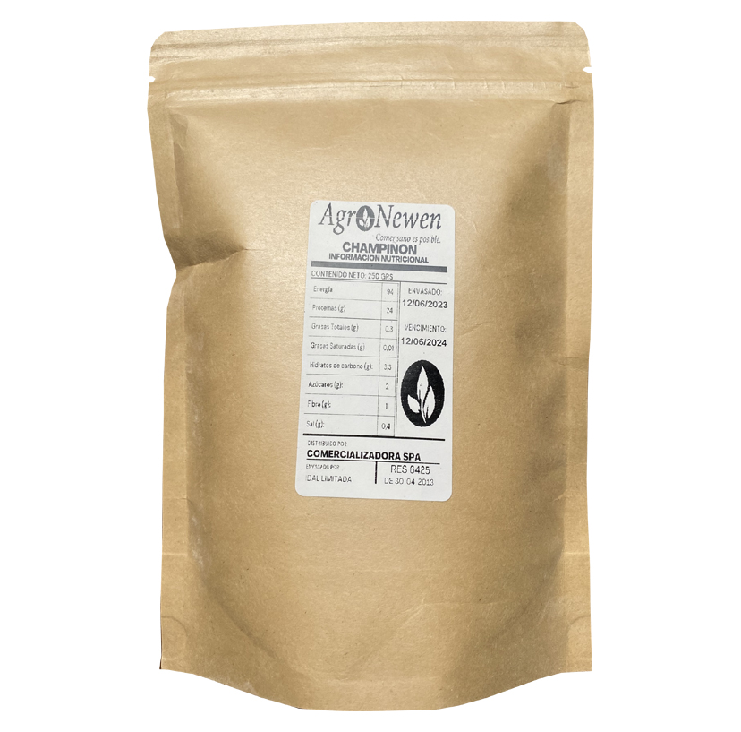 Callampas Champiñones deshidratados en Polvo 250g. Agronewen - Image 2