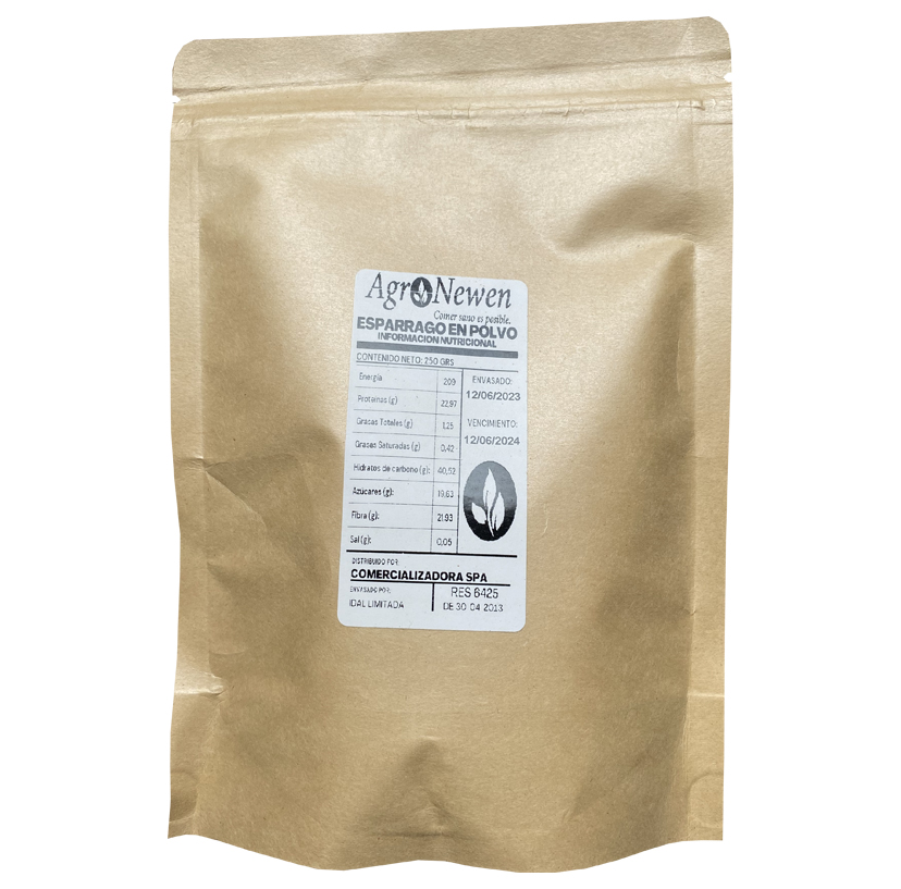Espárrago Deshidratado en Polvo 250g. Agronewen - Imagen 2