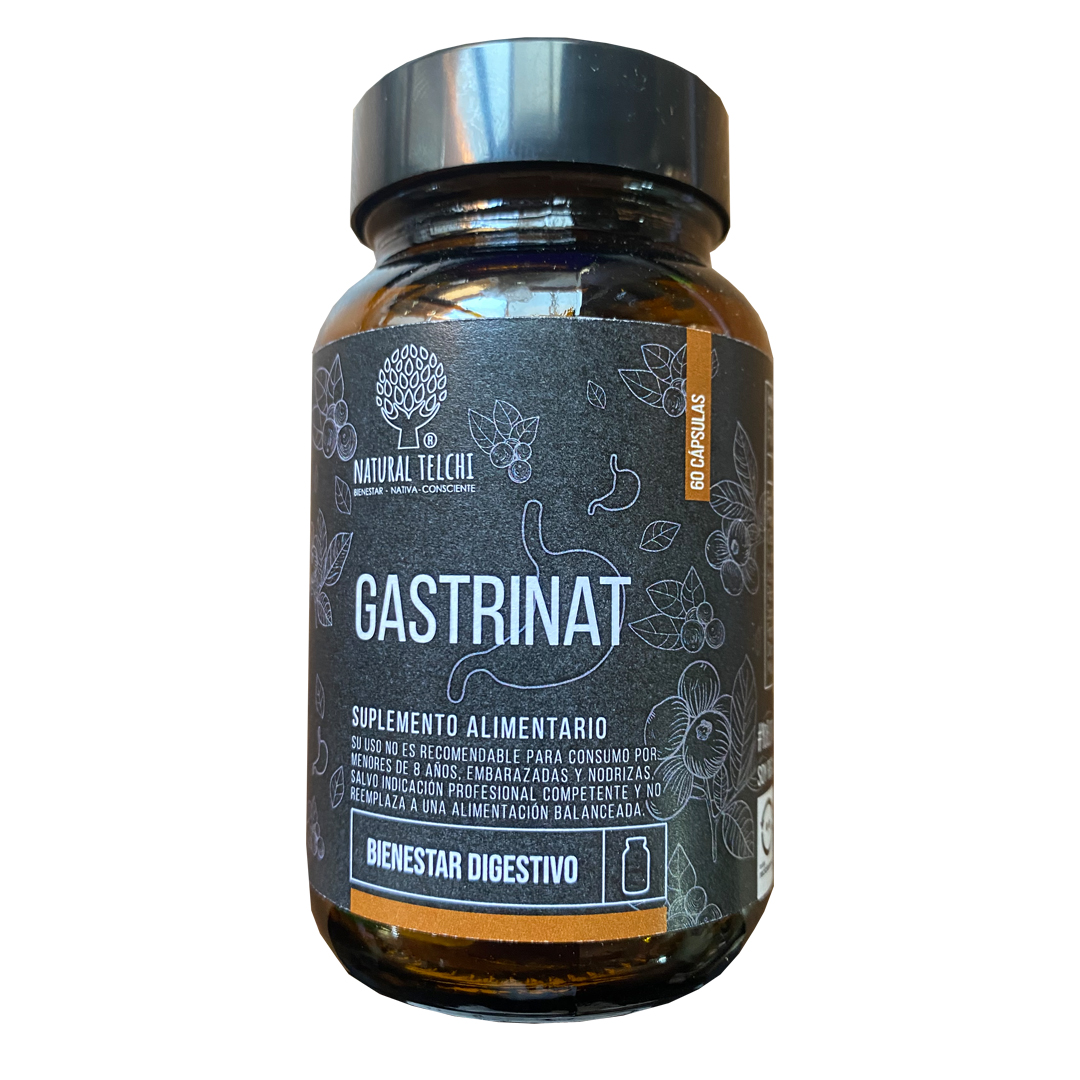 Gastrinat 60 Cápsulas 500mg. Bienestar Digestivo Natural Telchi