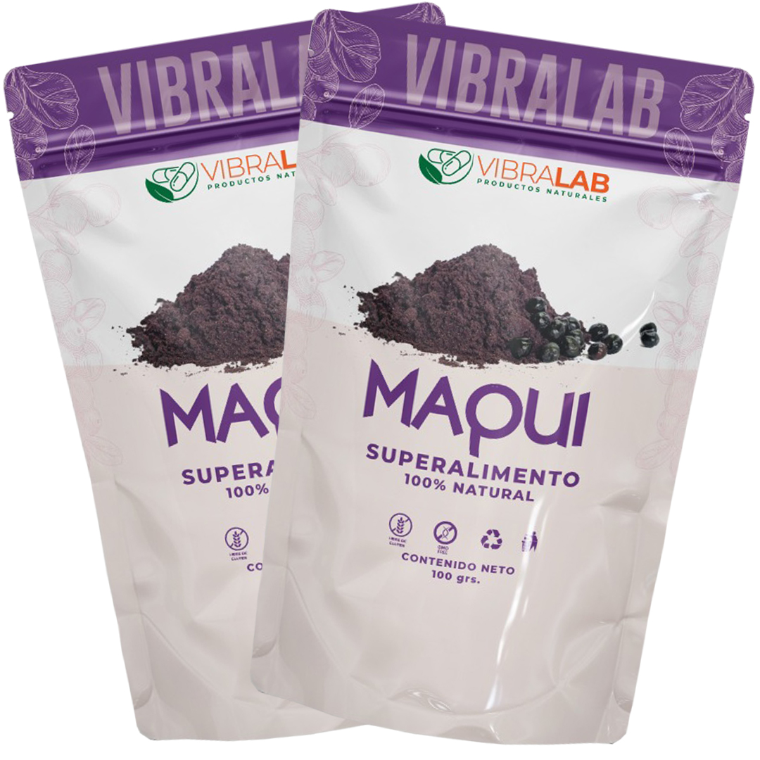 Maqui Polvo 200g. Superalimento 100% Natural Vibralab