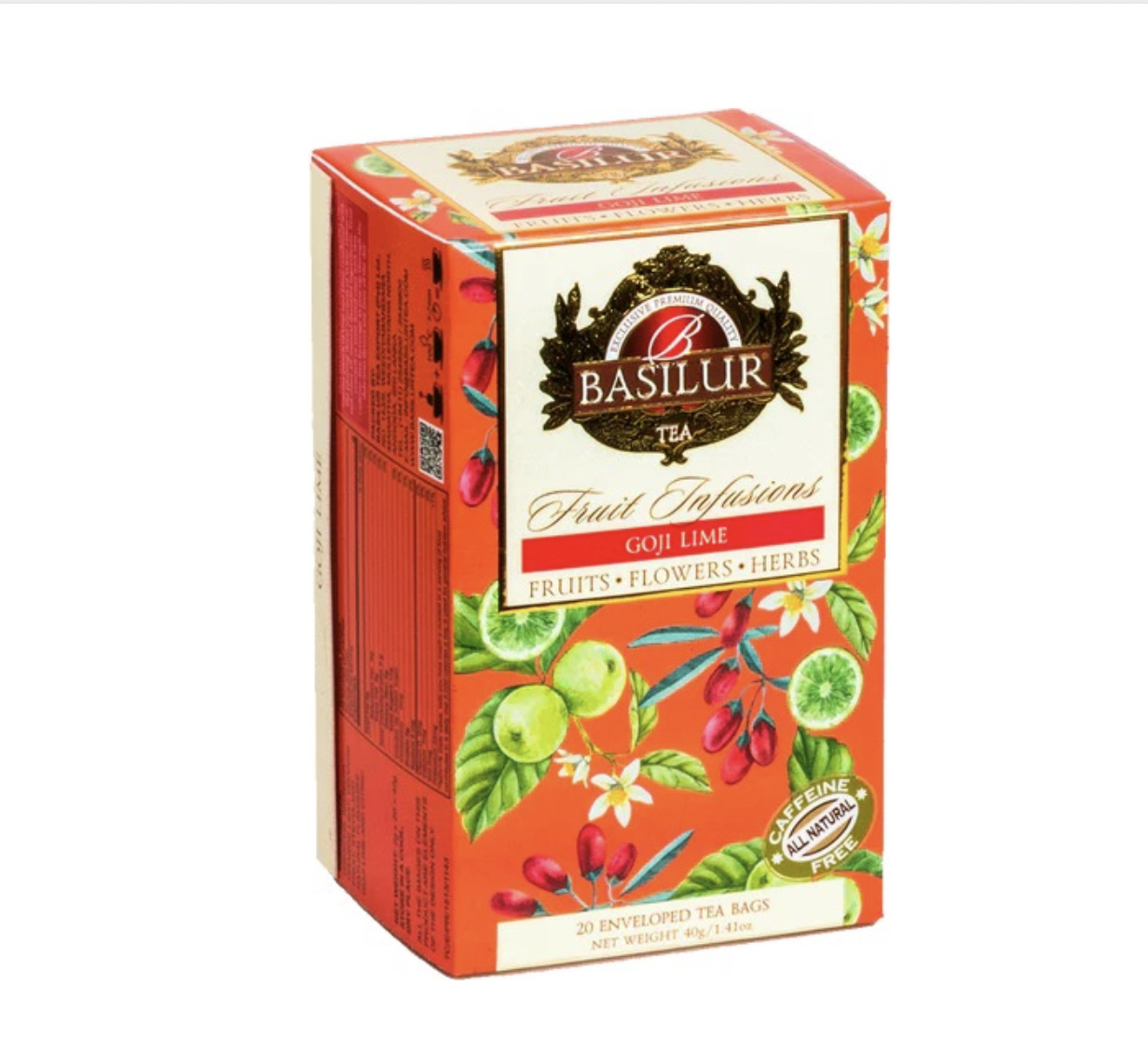 Infusiones Frutales Goji Lime 20 Bolsitas Basilur