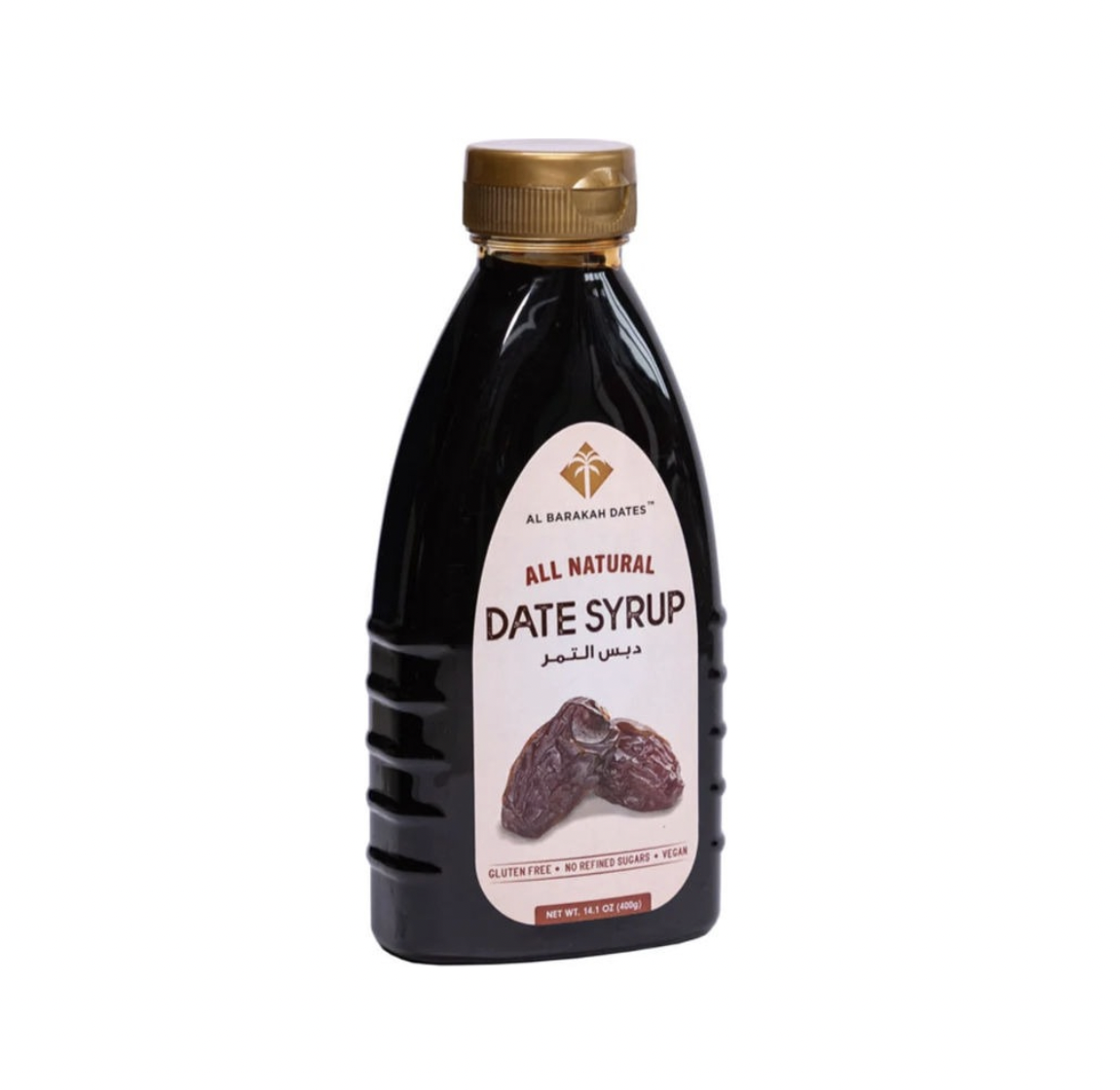 Syrup de Dátiles 400g Vegano sin Azúcar sin Gluten All Natural