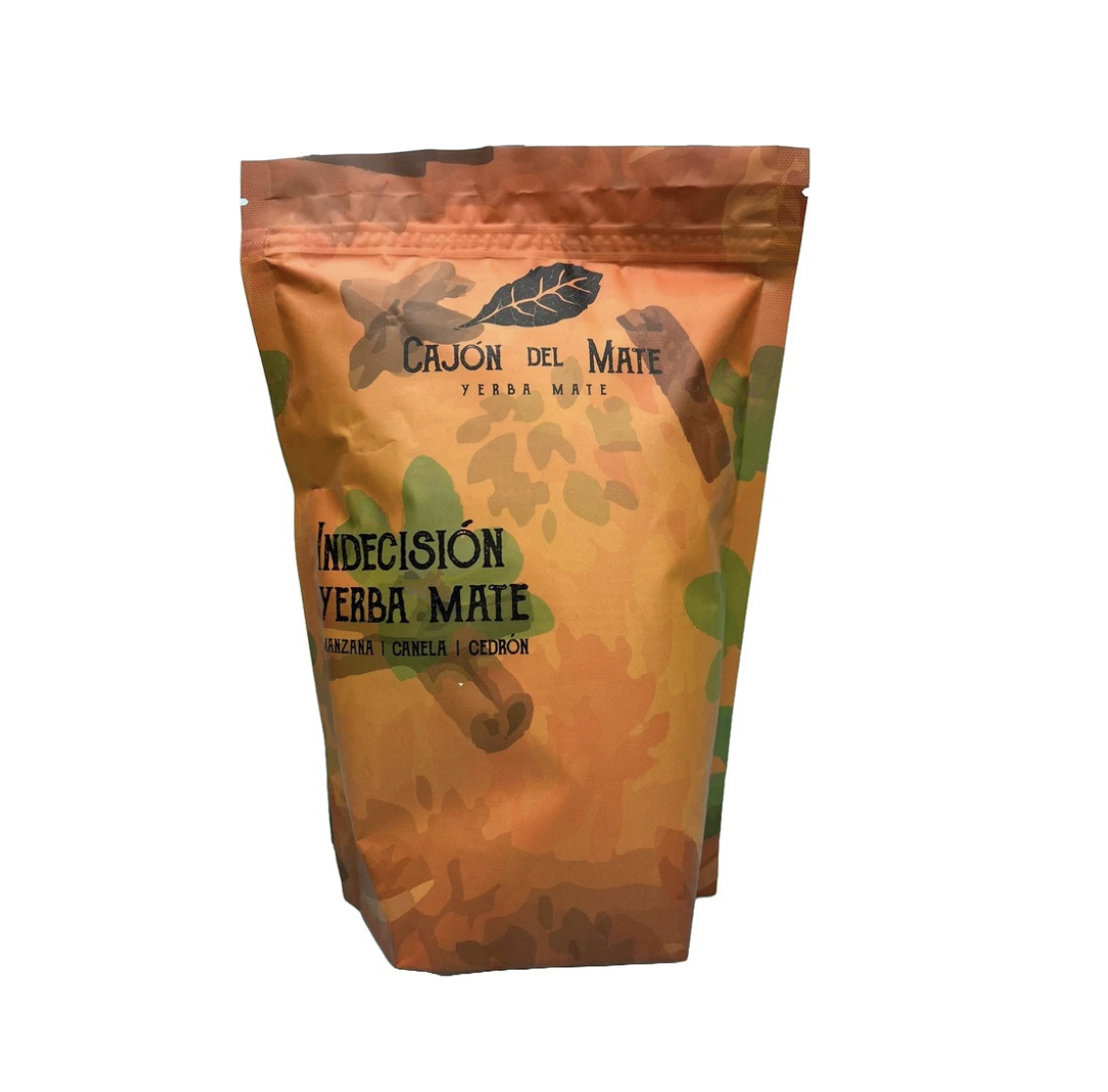 Yerba Mate Indesición Manzana - Canela - Cedrón 500g. Cajón del Mate