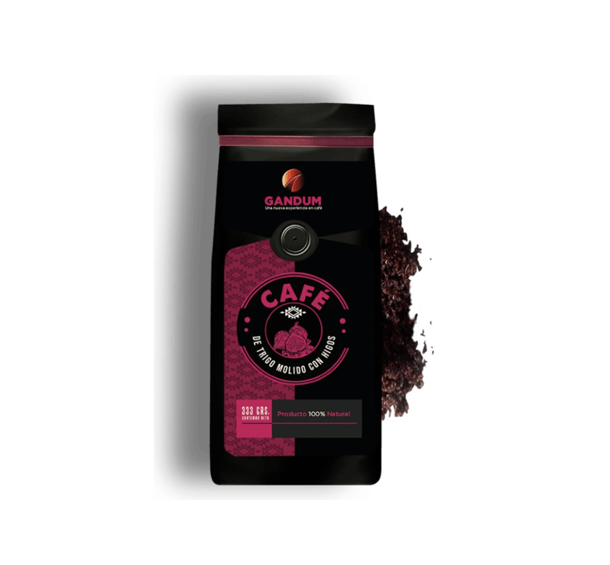 Café de Trigo Molido con Higos 100% Natural 333gr. Gandum