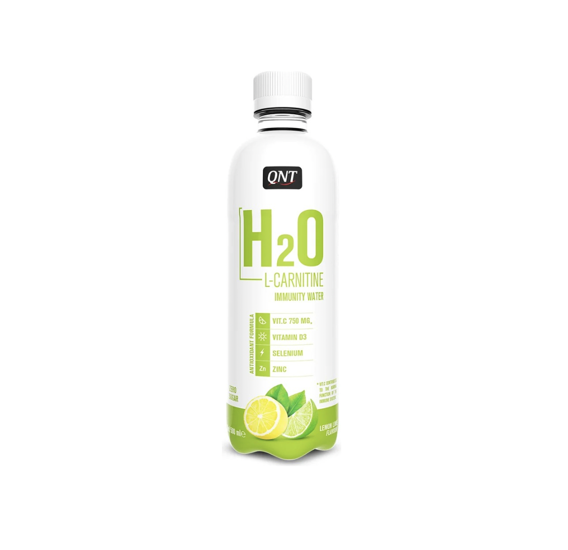 Inmunity Water Zero Azúcar L-Carnitina Sabor Limón 500ml QNT