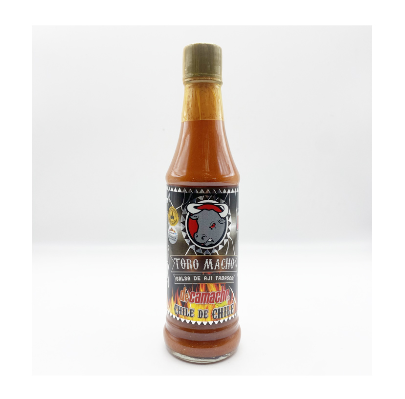 Salsa Toro Macho Ají Tabasco 100g. DeCamacho