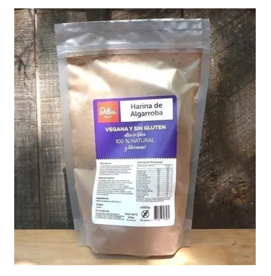Harina de Algarroba 400g. Dilici - Image 2
